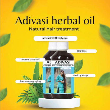 Adivasi Herbal Hair Oil * 100% Original * हेयर Fall समस्या से मिलेगी राहत